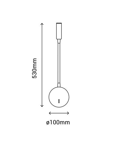 Aplique Leo 167301 Sulion