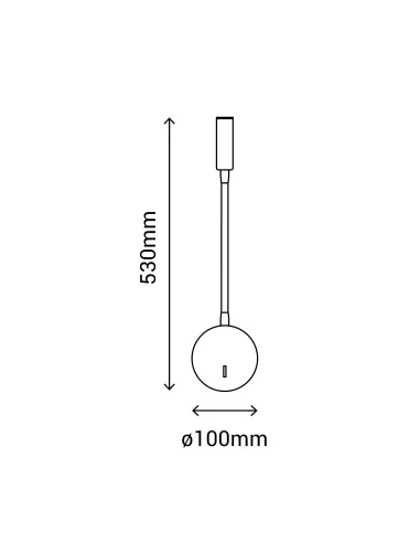 Aplique Leo 1001150 Sulion