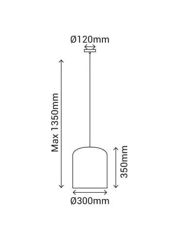 Lampara De Techo Babel 1001044 Sulion