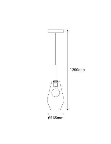 Lampara De Techo Lily 200788 Sulion