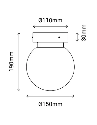 Plafon Sena 1002516 Sulion