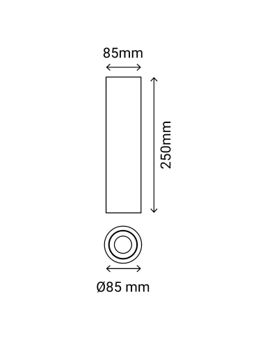 Semiplafon Kira 105085 Sulion
