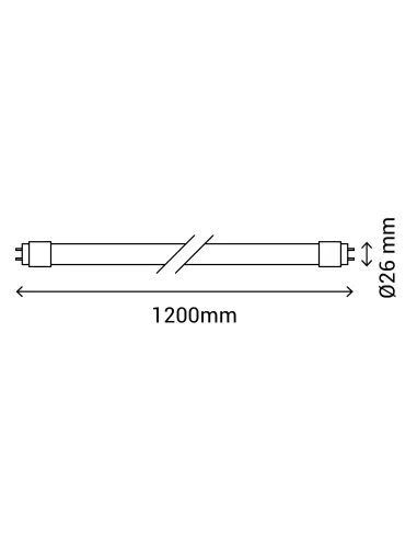Tubo Led Koru 101403 Sulion