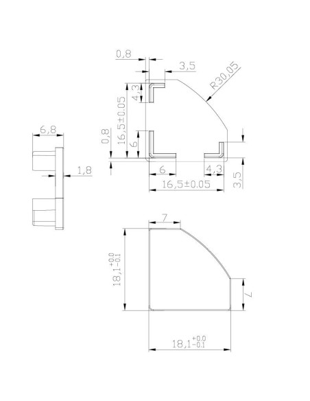 Accesorio Tiras Led 8063 Mantra