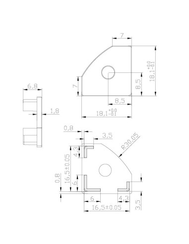 Accesorio Tiras Led 8060 Mantra