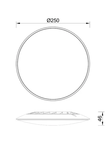 Plafon Slim 7972 Mantra