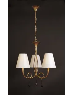 Lampara Paola Dorada 3542 Mantra