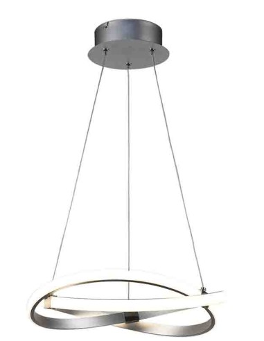 Lampara Infinity Plata Cromo 5384 Mantra