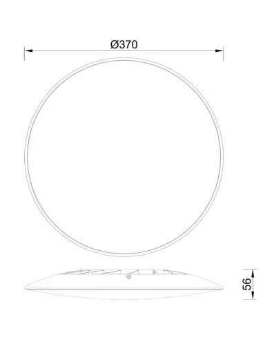 Plafon Slim 7973 Mantra