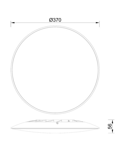 Plafon Slim 7973 Mantra