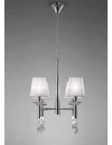 Lampara Tiffany Cromo 3852 Mantra