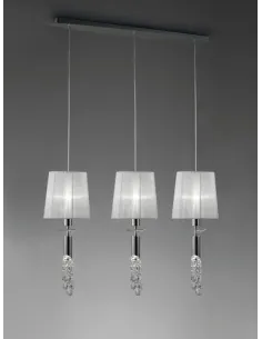 Lampara Tiffany Cromo 3855 Mantra