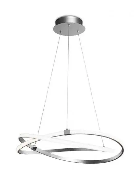 Lampara Infinity Plata Cromo 5725 Mantra