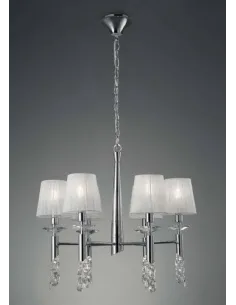Lampara Tiffany Cromo 3851 Mantra