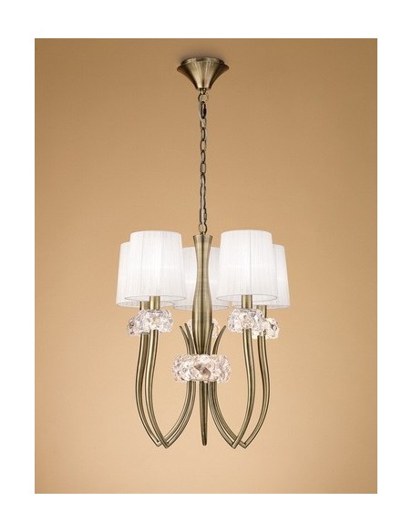 Lampara Loewe Antique Brass 4732 Mantra