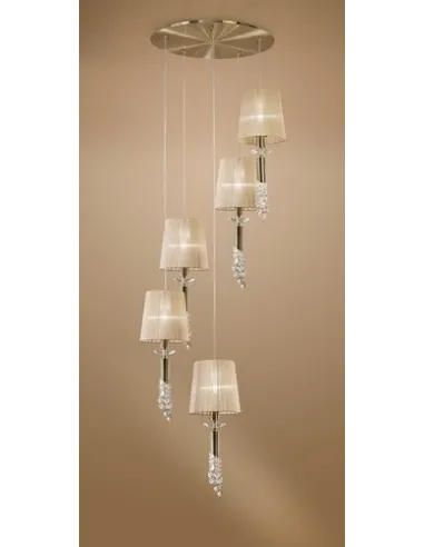 Lampara Tiffany Cuero 3877 Mantra