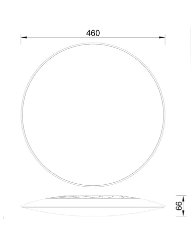 Plafon Slim 7977 Mantra