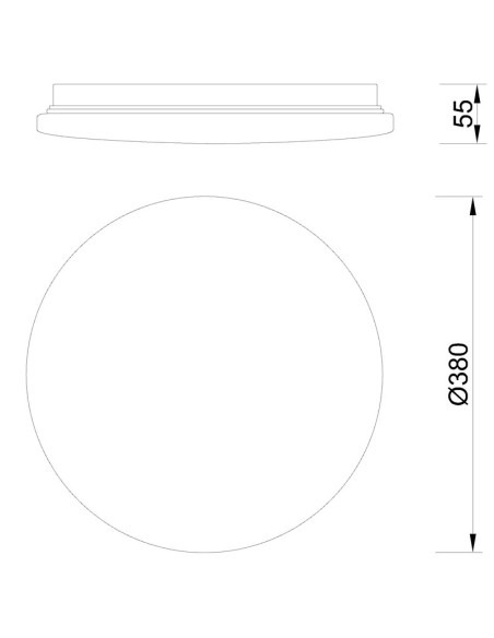 Plafon Zero Smart 5947 Mantra