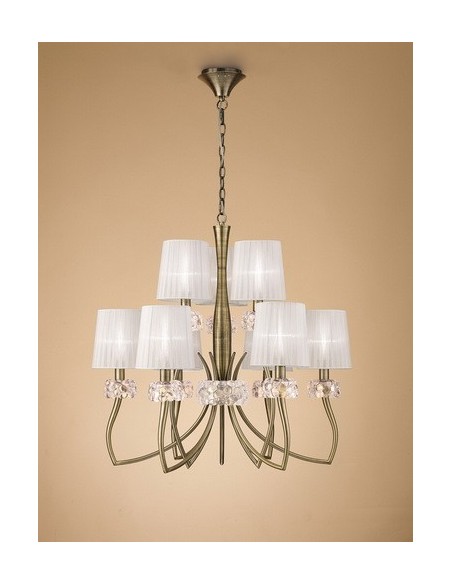 Lampara Loewe Antique Brass 4730 Mantra