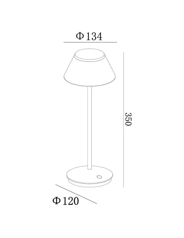 Linterna Exterior K5 7988 Mantra