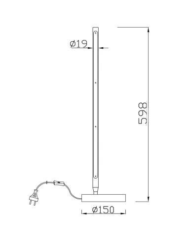 Sobremesa Torch 6738 Mantra