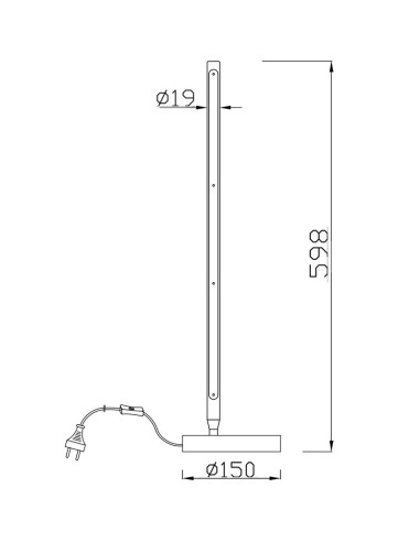 Sobremesa Torch 6737 Mantra