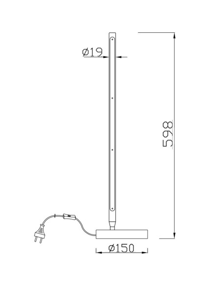 Sobremesa Torch 6737 Mantra