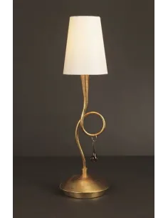 Sobremesa Paola Dorada 3545 Mantra