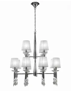 Lampara Tiffany Cromo 3850 Mantra