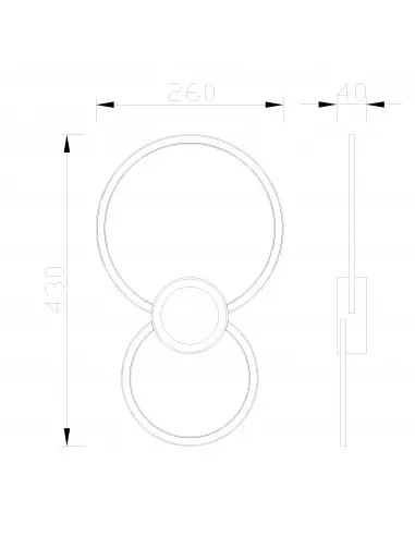 Aplique Mural White 6230 Mantra