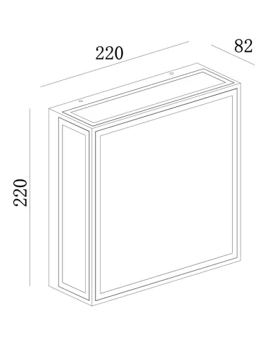Plafon Aplique Bachelor 7055 Mantra