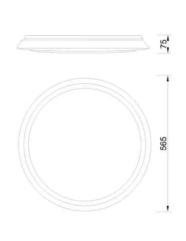 Plafon Edge Smart 5949 Mantra