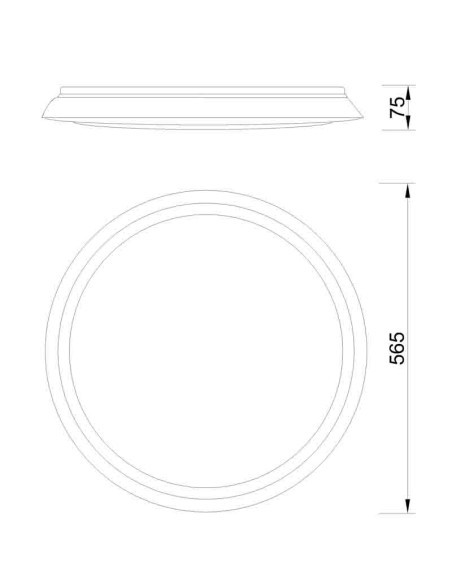 Plafon Edge Smart 5949 Mantra