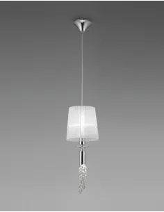 Lampara Tiffany Cromo 3861 Mantra