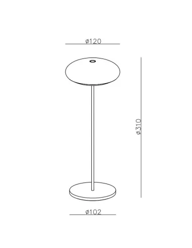 Sobremesa Klappen 7096 Mantra