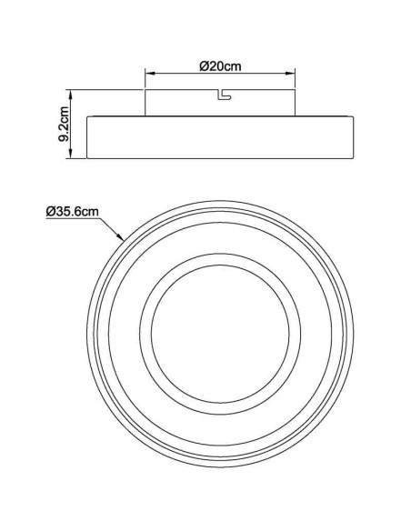 Plafon Moca 6785 Mantra