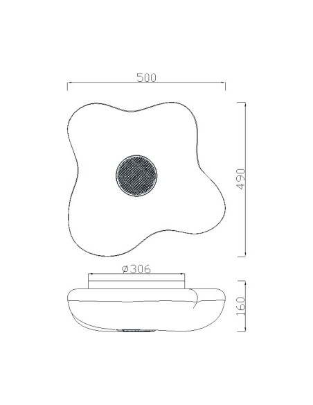 Plafon Eos Music 5874 Mantra