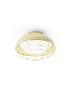 Plafones exterior 71158 HELMET FARO blanco roto e27 12w, Plafones exterior