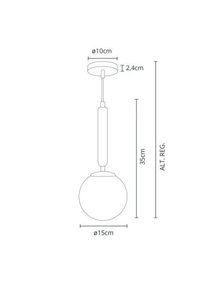 Colgante 108250120 Lumit