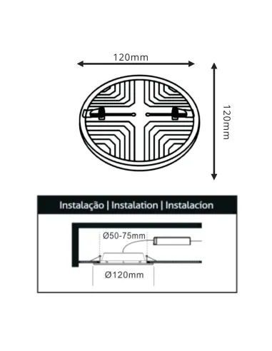 Downlight A15581801B Lumit