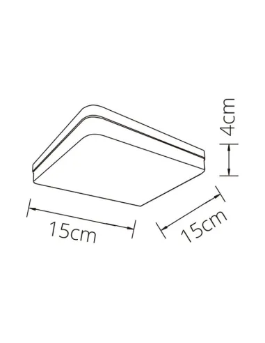 Plafon A89381801S Lumit