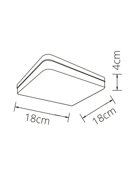 Plafon A89382401S Lumit