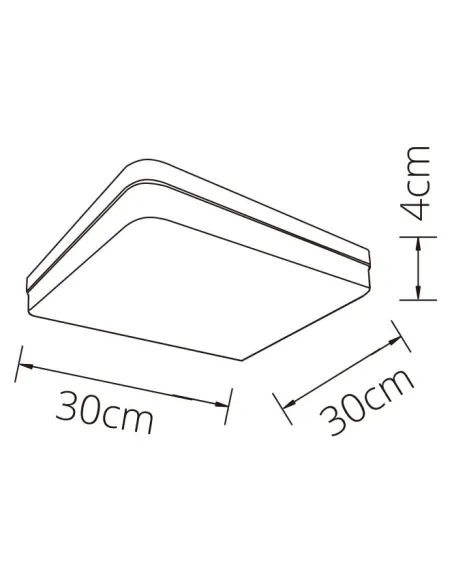 Plafon A89384801S Lumit