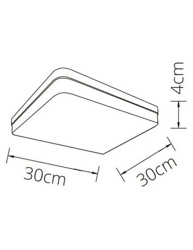 Plafon A89384801B Lumit