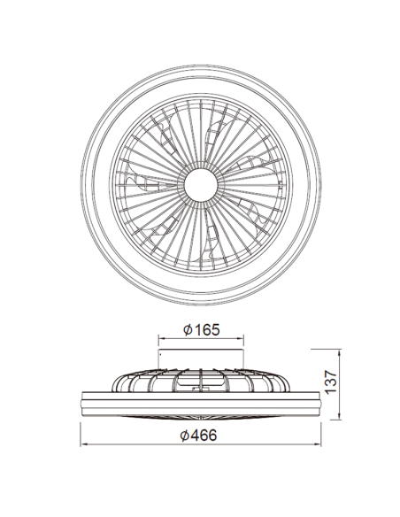 Ventilador Gamer 8292 Mantra
