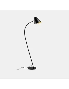 Lamparas de pie Organic 25-7582-05-05 Leds c4 1xE27 negro dorado, Lámparas modernas
