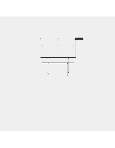 Colgante Tubs Modular Pendant Track With 2 Lineal 600Mm 00-A096-05-M1 Leds C4