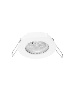 Empotrable techo exterior SOUND PLUS TC-0140-BLA 1x GU5.3 blanco mate, Lámparas modernas