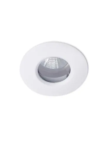 Downlight SPLIT 320-BL LEDS-C4 1xGU-5.3 blanco diam 8cm, Lámparas para baños