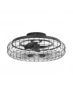 Ventilador Merak Ve-0028-Neg Leds C4